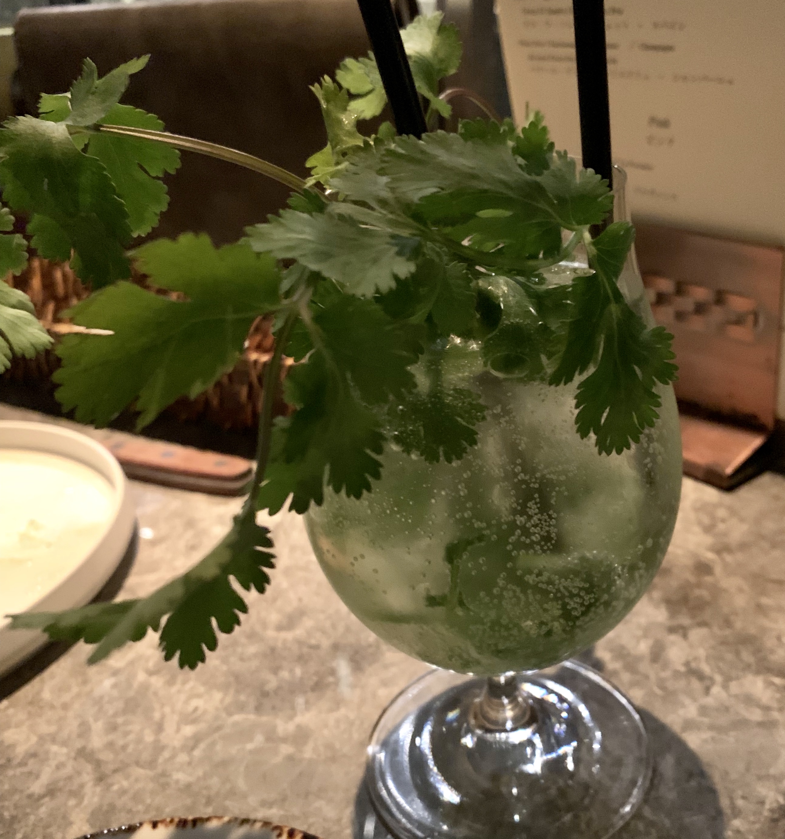 渋谷の道玄坂にあるヘイメルミヤマスのパクチーモヒート