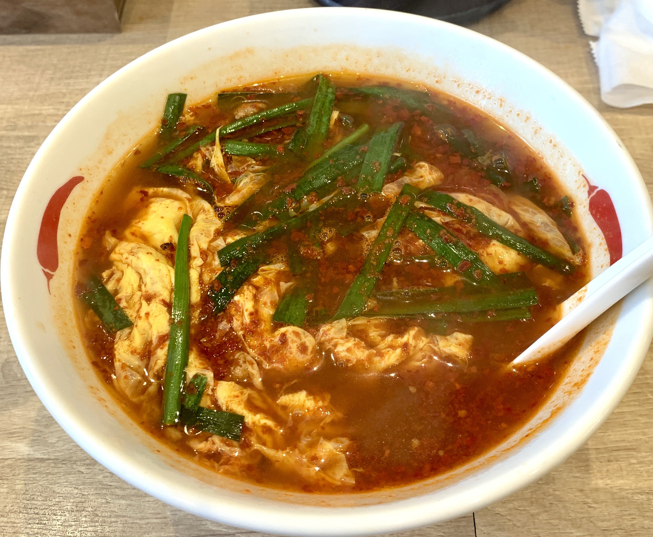渋谷の辛麺屋一輪の辛麺
